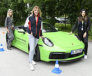 Mia Florentine Weiss, Mon Müllerschön, Alexandra Polzin / "Porsche Power Relaxing" im Bachmair Weissach Spa & Resort in Rottach-Egern am Tegernsee am 23./24.07.2020 / Foto: BrauerPhotos / S.Brauer  